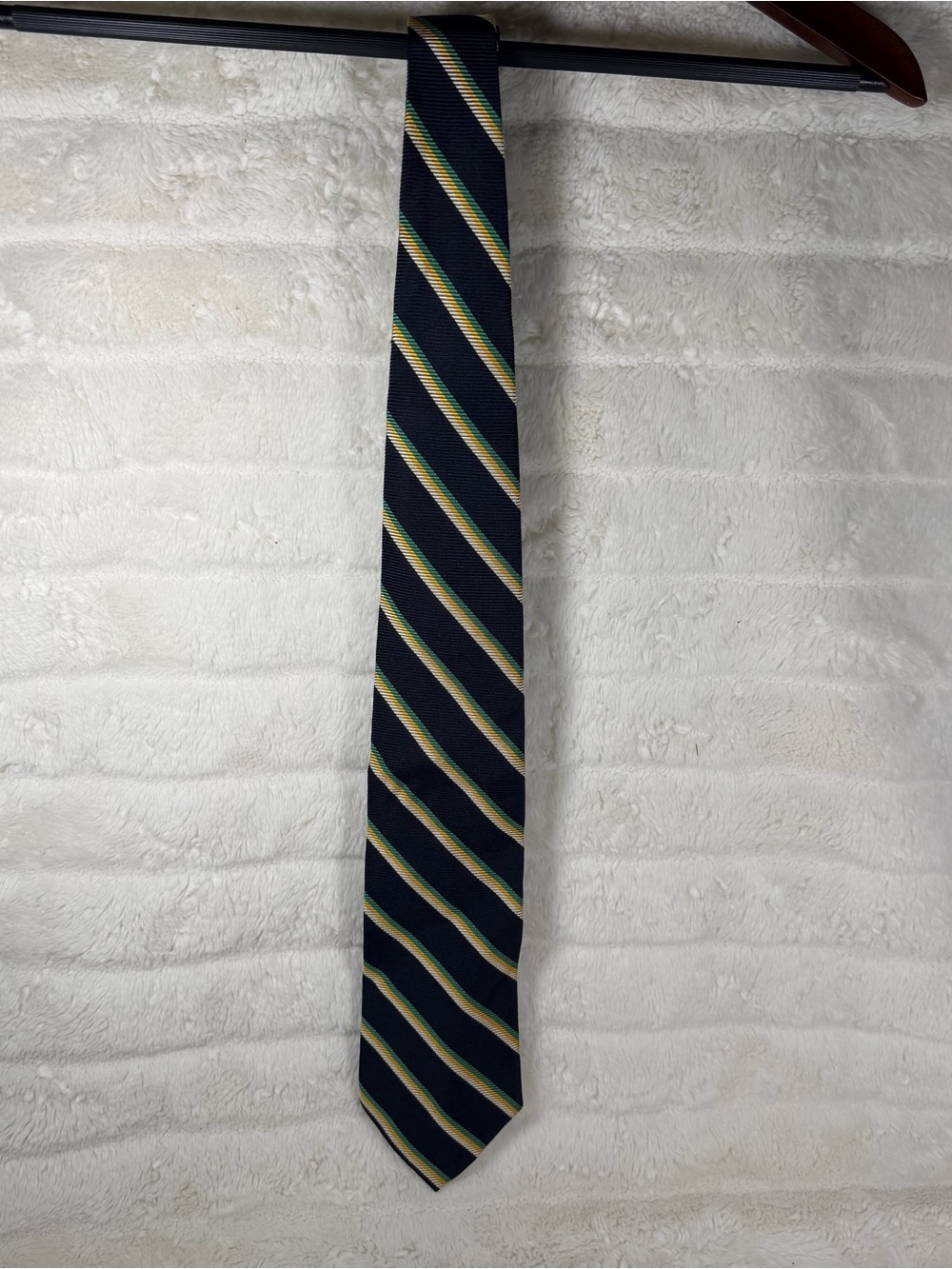 Brooks Brothers Makers collection silk repp stripe tie